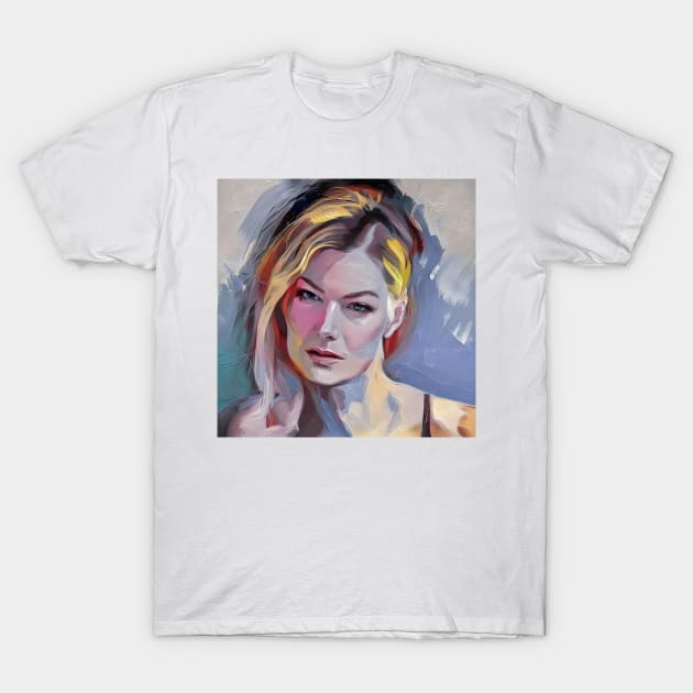 Painting of Rosamund T-Shirt by bogfl